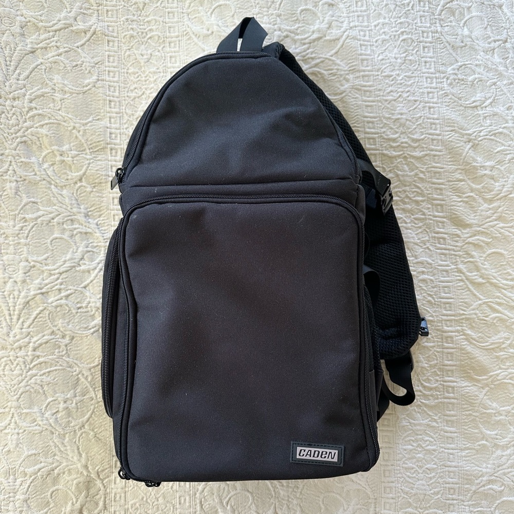 NWOT Caden Camera Crossbody Bag, black